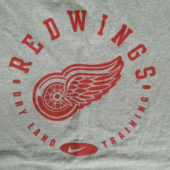 DS Vintage Nike Detroit Red Wings Dry Land Training Tank Top - Picture 1 of 9